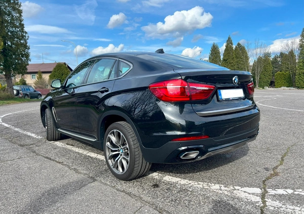 BMW X6 cena 140000 przebieg: 52000, rok produkcji 2016 z Pasłęk małe 79